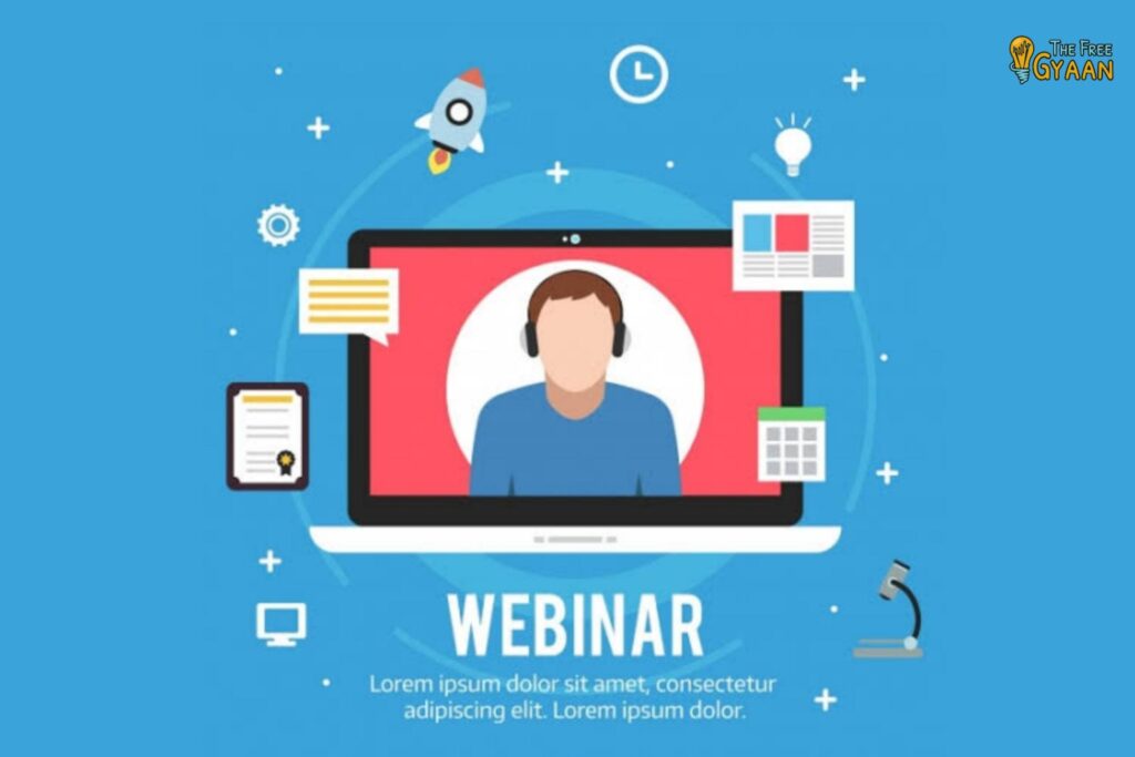 webinar vector, create webinar